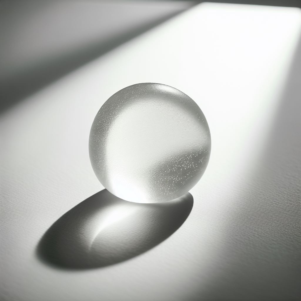 Colourless gummy solid